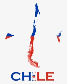 Transparent Bandera Chile Png - Chile Flag And Map, Png Download, Free Download