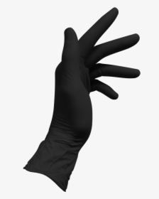 Transparent Gloves Black Graphic Transparent Stock - Black Gloves Transparent Background, HD Png Download, Free Download