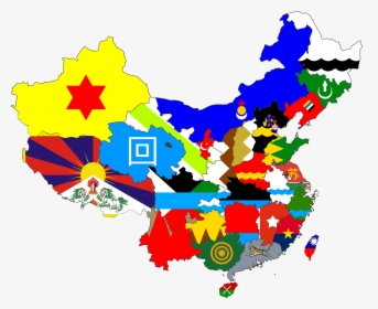 Flag Of China Maps, HD Png Download, Free Download
