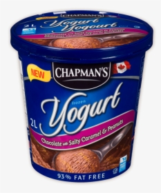 Chapman"s Chocolate With Salty Caramel & Peanuts Frozen - Cherry Chocolate Frozen Yogurt, HD Png Download, Free Download