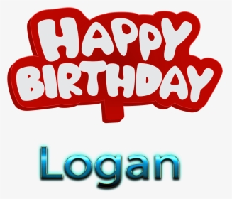 Logan Happy Birthday Vector Cake Name Png - Happy Birthday Anuj Cake Sporty, Transparent Png, Free Download