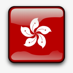 Petal,flower,rectangle - Hong Kong Country Flag, HD Png Download, Free Download
