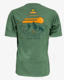 Logan Canyon Lifestyle T-shirt Green - Active Shirt, HD Png Download, Free Download
