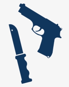 Gun And Knife - Gun And Knife Png, Transparent Png, Free Download