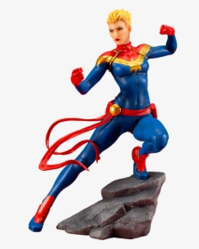 Captain Marvel Comic Costume, HD Png Download, Free Download