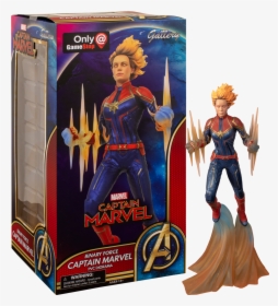 Captain Marvel Statues 2019, HD Png Download, Free Download