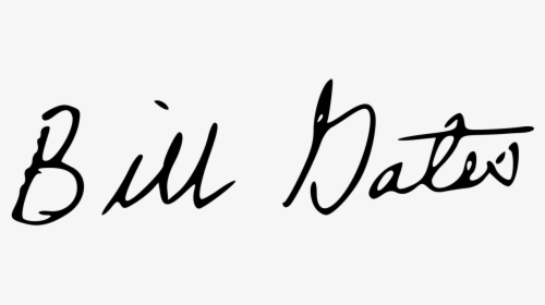 Bill Gates Signature, HD Png Download, Free Download