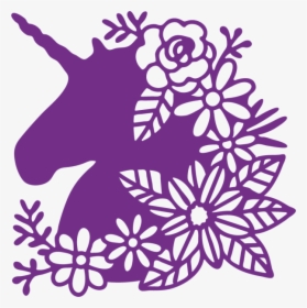 Transparent Unicorn Silhouette Png - Gemini Elements Silhouette Cards, Png Download, Free Download
