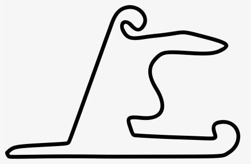 F1 Circuits 2014-2018 - China F1 Track Layout, HD Png Download, Free Download