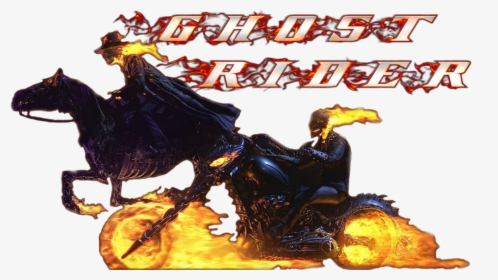 Ghost Rider Image - Ghost Rider Text Png, Transparent Png, Free Download