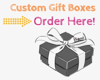 Bisou Boutique Gifts And Events Many Bisougoodies - Gift Wrapping, HD Png Download, Free Download