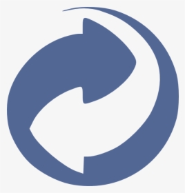 Blue Circle Arrow No Text Svg Clip Arts - Two Arrow Circle Logo, HD Png Download, Free Download