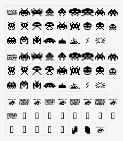 Space Invaders Sprites Png, Transparent Png, Free Download
