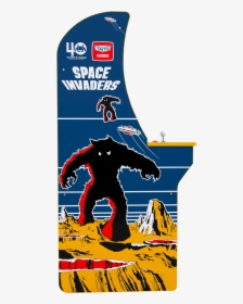 Space Invaders Arcade Cabinet"  Class="lazyload Lazyload - Space Invaders Arcade Artwork, HD Png Download, Free Download