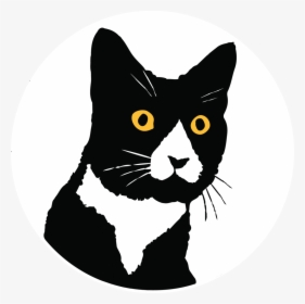 Full Color Cat Logo No Text On Circle, HD Png Download, Free Download