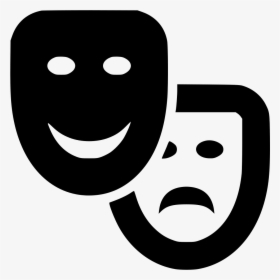 Theatre Masks - Genre Clipart, HD Png Download, Free Download