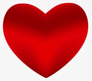 Beautiful Red Heart Png Clipart - Сердце Пнг, Transparent Png, Free Download
