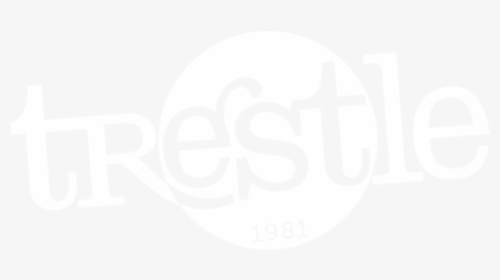 Trestle Logo Circle With Slant Largewhite, HD Png Download, Free Download