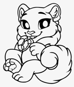 Chibi Big Cat - Cartoon, HD Png Download, Free Download