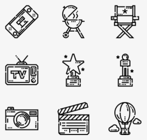 Entertainment - Line Art, HD Png Download, Free Download