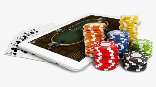 Game,recreation,poker Set,table,casino - Mobile Gambling Png, Transparent Png, Free Download