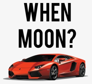 When Moon Lambo - Lamborghini Aventador Lp700 4, HD Png Download, Free Download