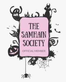 Proud Member Of The Samhain Society - Halloween Frame Vector, HD Png Download, Free Download