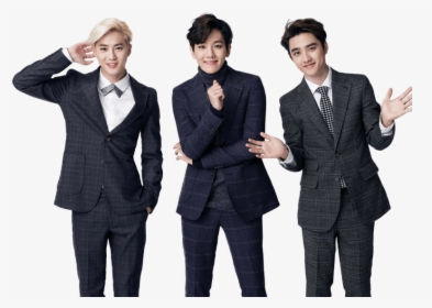Exo Suho, Baekhyun And Do - Exo Suho And Do, HD Png Download, Free Download
