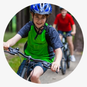 Children Riding Bikes - Hybrid Bicycle, HD Png Download, Free Download