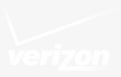 Verizon Logo Png - Logo White Transparent Verizon, Png Download, Free Download