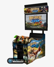 Big Buck Hd Wild Panorama Arcade Game - Busch Light Big Buck Hunter, HD Png Download, Free Download