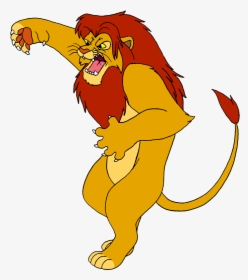 Fighting Simba By Lionkingrulez On Clipart Library - Mufsa Clip Art, HD Png Download, Free Download