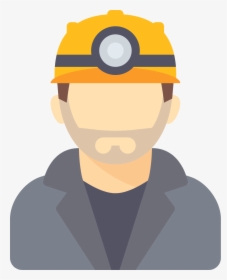 Mining Computer Icons Miner Scalable Bitcoin Coal Clipart - Miner Icon, HD Png Download, Free Download