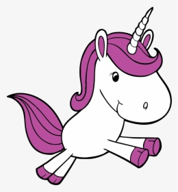 Cute Unicorn Sticker 3615 P - Cartoon Unicorns, HD Png Download, Free Download