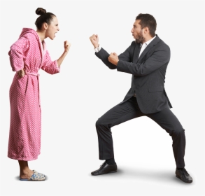 Sandscape Media Llc Transparent Couple Fighting Png - Wife Screaming At Husband, Png Download, Free Download