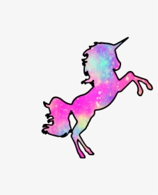 #ftestickers @mpink88 #glitter #sparkle #galaxy #unicorns - Magical Unicorn Unicorn Galaxy, HD Png Download, Free Download