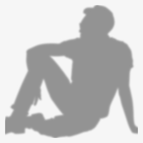Transparent Human Shadow Png - Man Sitting Shadow Png, Png Download, Free Download