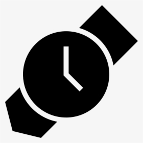 Watch Hover - Watch Icon Png Black, Transparent Png, Free Download