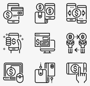 Cashless Society - Car Spare Parts Icon, HD Png Download, Free Download