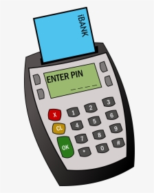 Chip And Pin Machine Clip Arts - Card Machine Clipart, HD Png Download, Free Download