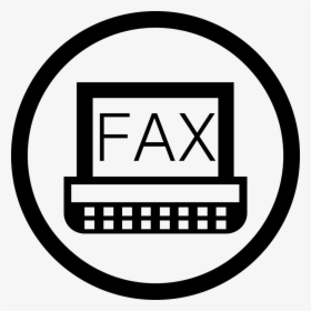 Fax - Fax Icon Png, Transparent Png, Free Download