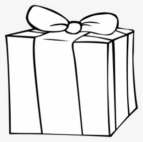 Present Clipart Png - Black And White Present Clipart, Transparent Png, Free Download
