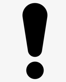 Black Exclamation Mark Png, Transparent Png, Free Download