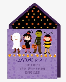 Free Halloween Online Party Invitations, HD Png Download, Free Download