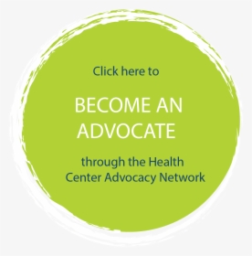 Become An Advocate Button Link - Circle, HD Png Download, Free Download