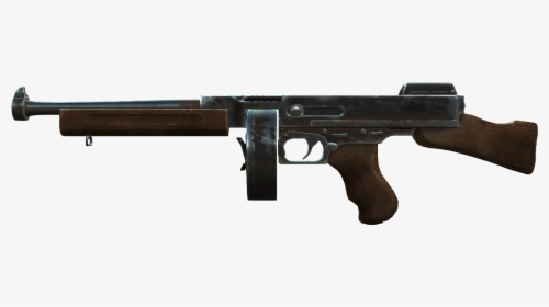 Fallout4 Submachine Gun - Fallout 4 Submachine Gun, HD Png Download, Free Download