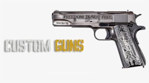 Auto Ordnance 1911 Case Hardened, HD Png Download, Free Download