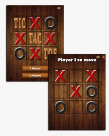 Css Wooden Tictactoe, HD Png Download, Free Download
