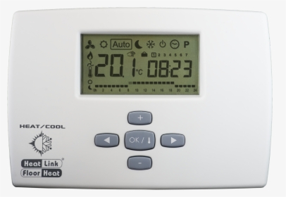 46673 Heatlink Digital Heat Cool Timer Thermostat - Thermostat Elm Leblanc, HD Png Download, Free Download