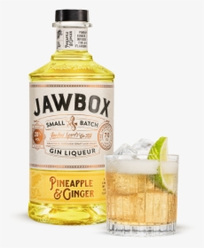 Pineapple And Ginger Bottle - Jawbox Pineapple And Ginger, HD Png Download, Free Download
